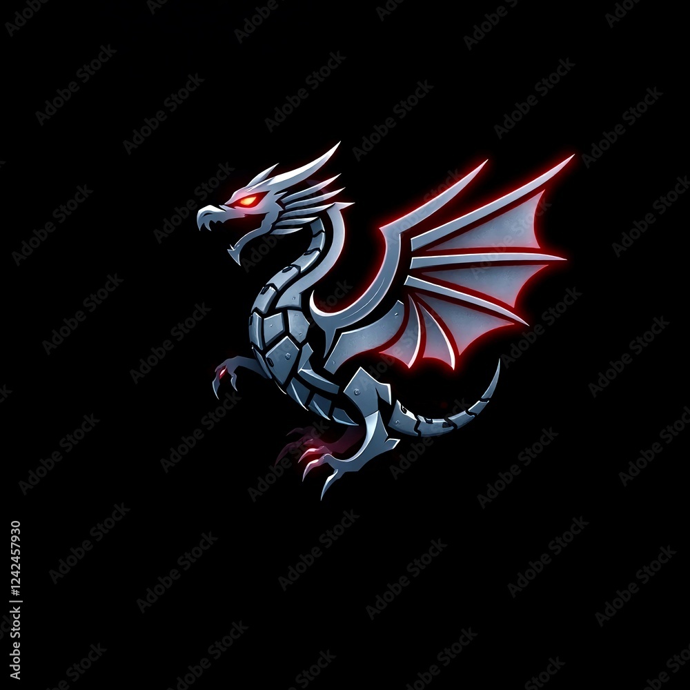 custom made wallpaper toronto digitalchinese dragon vector illustration