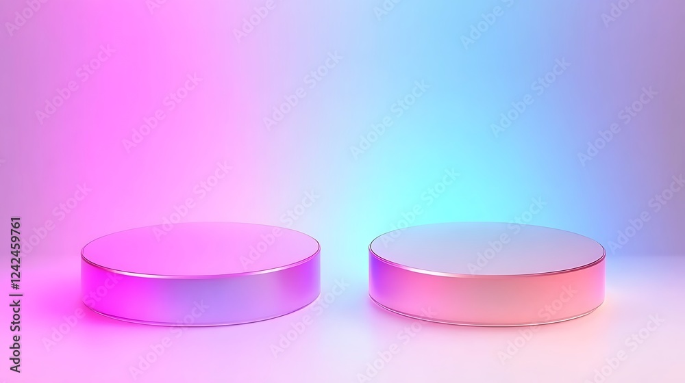 Neon display stands, product showcase Neon display stands, product showcase