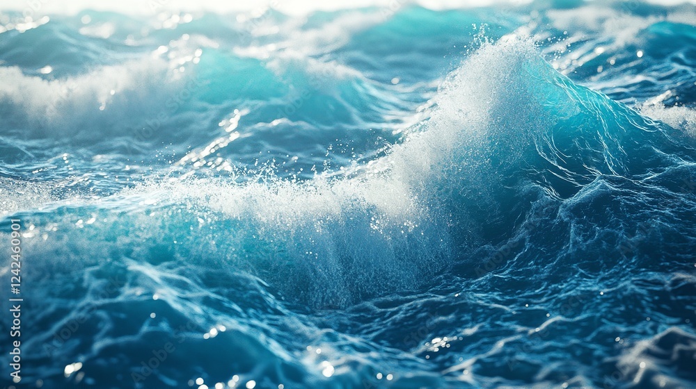 Naklejka premium Majestic Volcanic Smoke in Dramatic Midnight Hues with Ethereal Atmosphere