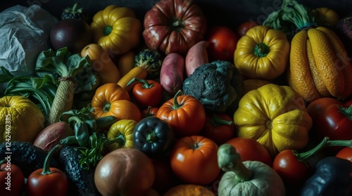 Diverse Array of Fresh Vegetables