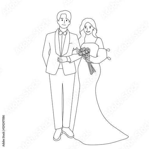 bride and groom