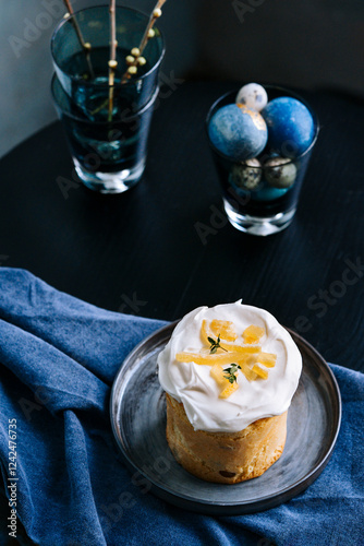 Lemon Zest Herb Dessert Delight photo