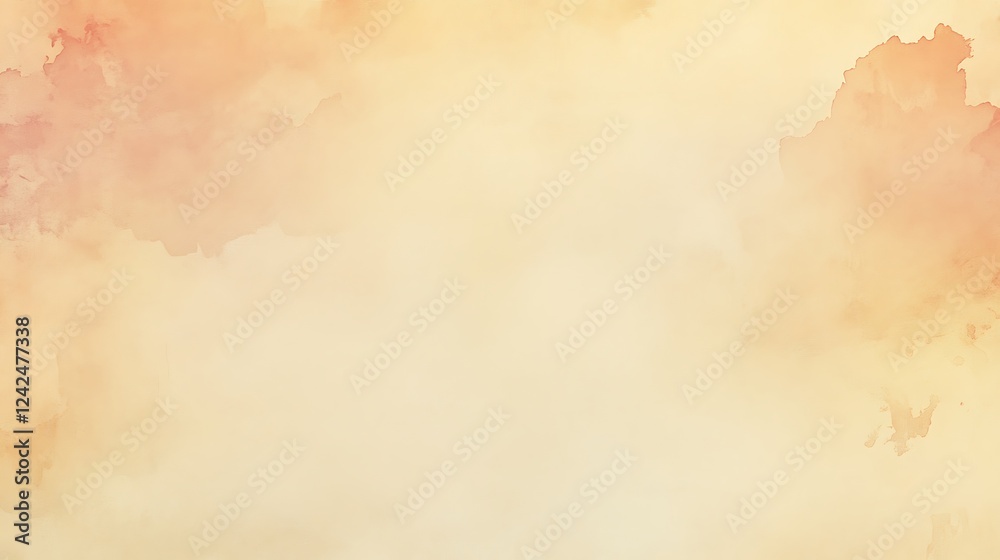 Obraz premium Orange sunset sky, clouds, background