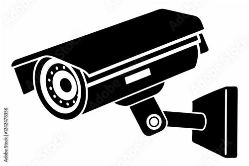 cctv camera  silhouette