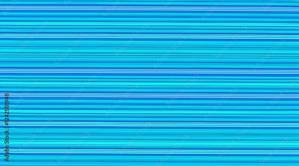 Obraz premium Striped blue background with horizontal lines and copy space 