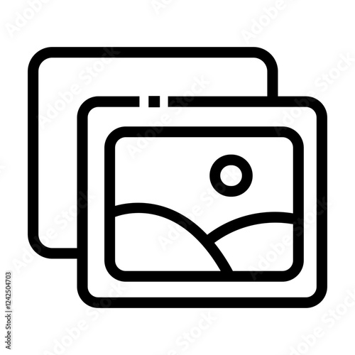 duplicate Line Icon