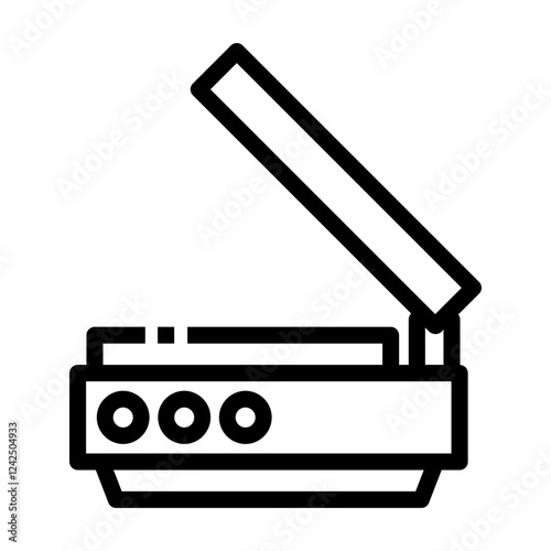 scanner Line Icon