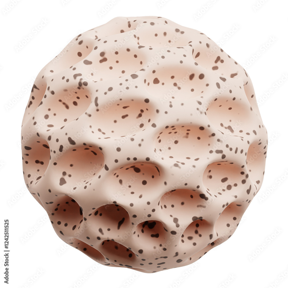 terrazzo abstract shape 3d icon isolated on the transparent background terrazzo abstract shape 3d icon isolated on the transparent background