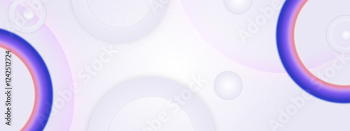 Soft color gradient geometric background for social media, web design, and marketing