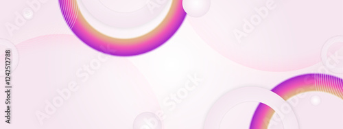 Stylish pink gradient geometric background for modern presentations, graphic design, and digital media purposes
