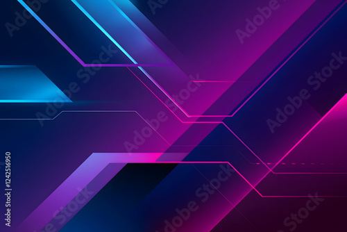 Abstract blue pink violet purple hues create a serene backdrop abstract background dark blue navy. Background wallpaper slide for IT