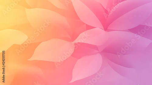 Pastel leaves, summer, garden, sunlight, background, design