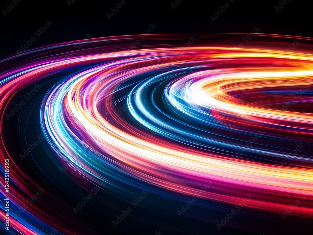 Abstract Glowing Light Trails with Vibrant Colors Creating a Futuristic Energy Wave Effect in a Dynamic Digital Motion Background for Modern and Tech Themes Abstract Glowing Light Trails with Vibrant Colors Creating a Futuristic Energy Wave Effect in a Dynamic Digital Motion Background for Modern and Tech Themes