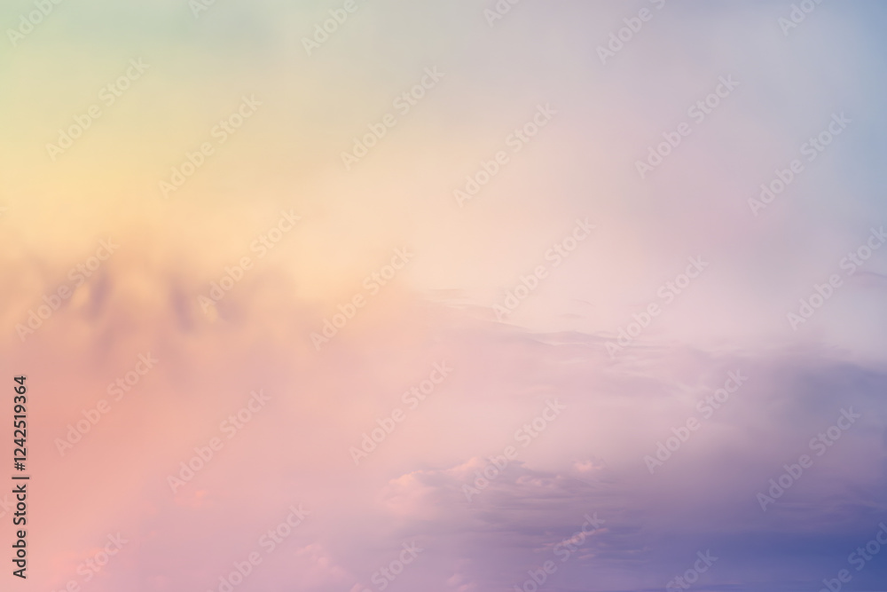 Obraz premium Colorful abstract background with soft pink and yellow colors