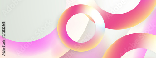 Pink and gold gradient geometric background suitable for presentations, digital media, and promotional design