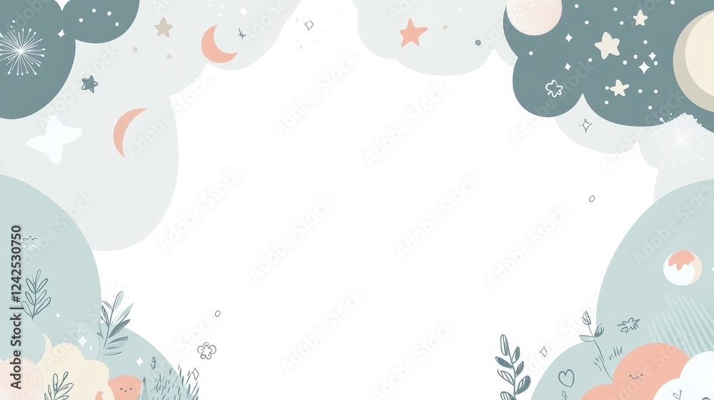 silver color. islamic background. flat art illustration silver color. islamic background. flat art illustration