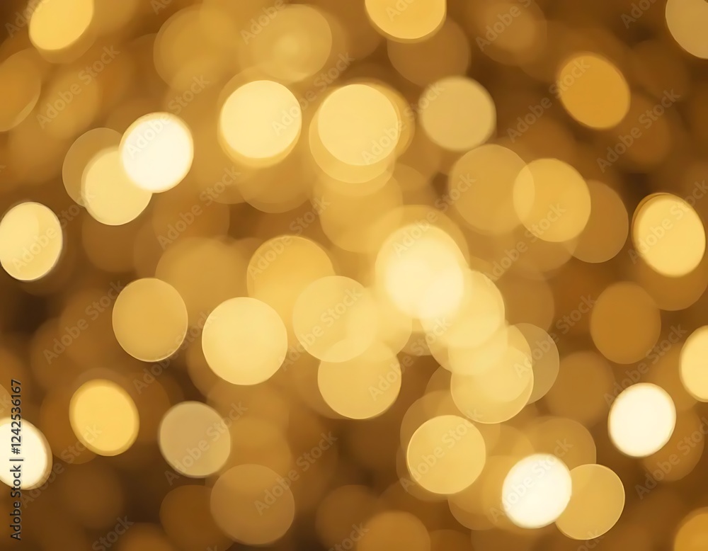 Golden bokeh background Golden bokeh background