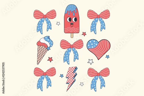 Coquette ice cream 4th Of July,Fourth Of July eps,
Patriotic eps,
,4th July eps,4th July,July 4th,July