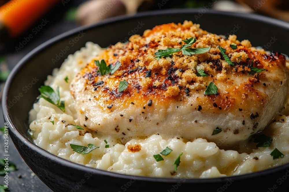 Creamy Chicken Risotto Dinner Creamy Chicken Risotto Dinner