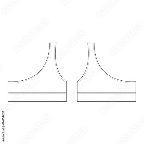 woman swim suits body suits mockup template clothing vector design