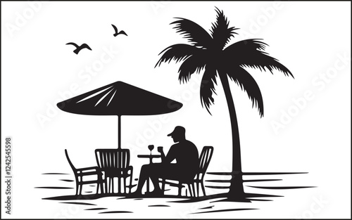 romantic couple on the beach