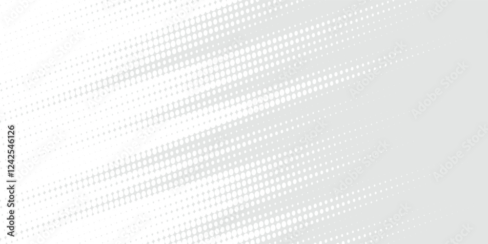 halftone on white background. Vector dots glitter or halftone glitter pattern texture Pop Art Style Background