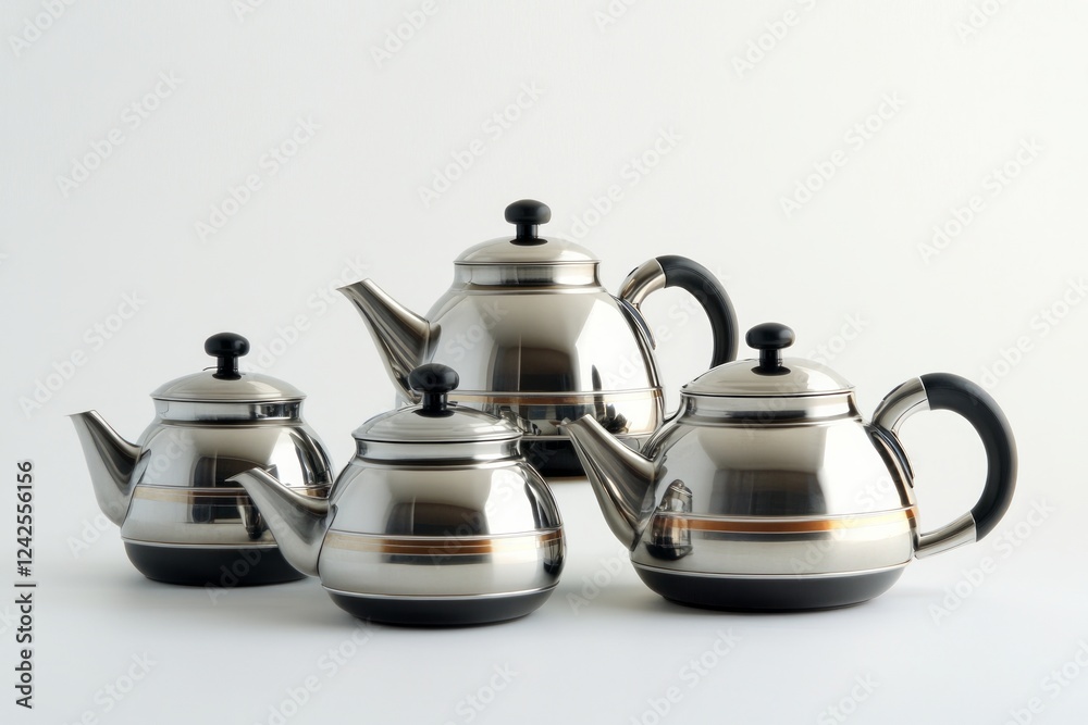 1949. Multi-tiered view on a set of electric kettles, studio lighting, isolated on a white background --ar 3:2 --v 6.1 Job ID: 17ce75e4-a327-4d45-a366-cab2f89fd62c 1949. Multi-tiered view on a set of electric kettles, studio lighting, isolated on a white background --ar 3:2 --v 6.1 Job ID: 17ce75e4-a327-4d45-a366-cab2f89fd62c