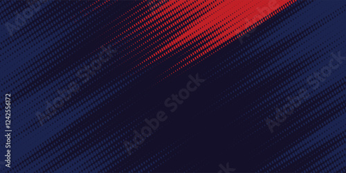 Abstract horizontal bright red and blue stripes background