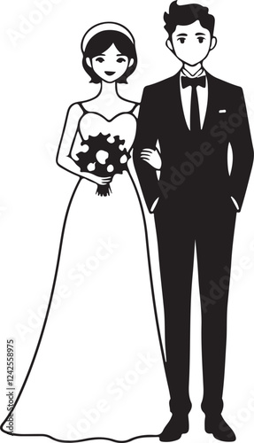 bride and groom
