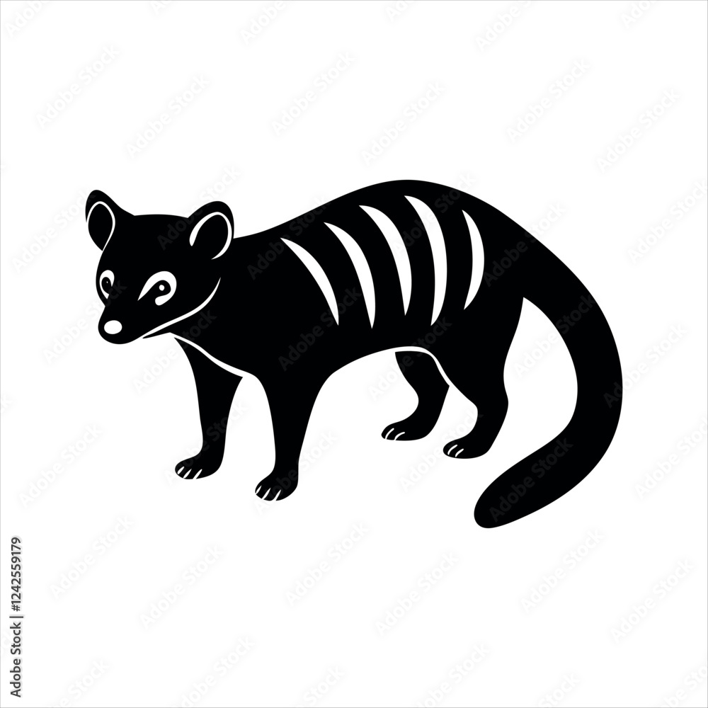 Fototapeta premium African civet wild animal