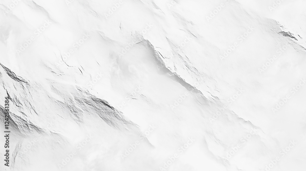 Obraz premium White snowy field isolated on white background snow isolated on white background close up