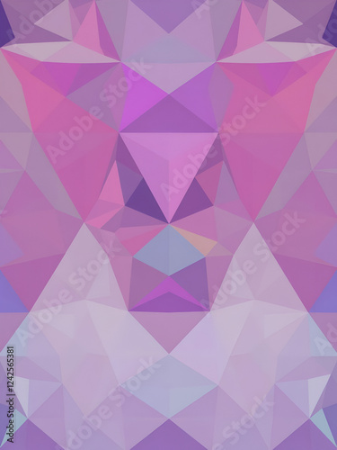 triangulated colorful background photo