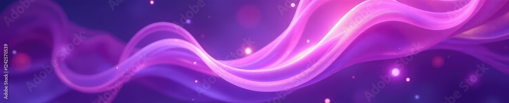 Soft violet light swirls around a delicate silk thread, silk, cyclone Soft violet light swirls around a delicate silk thread, silk, cyclone