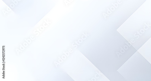 Light pastel soft pale dusty gray blue silver white abstract pattern background. Geometric shape. Line stripe angle facet triangle fold. Color gradient. Noise grain. Business, tech. Design