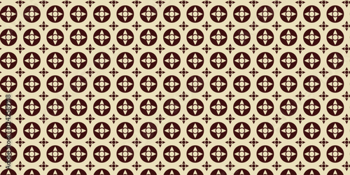 Decorative seamless pattern brown and vanila color, brown pattern, decoration pattern,