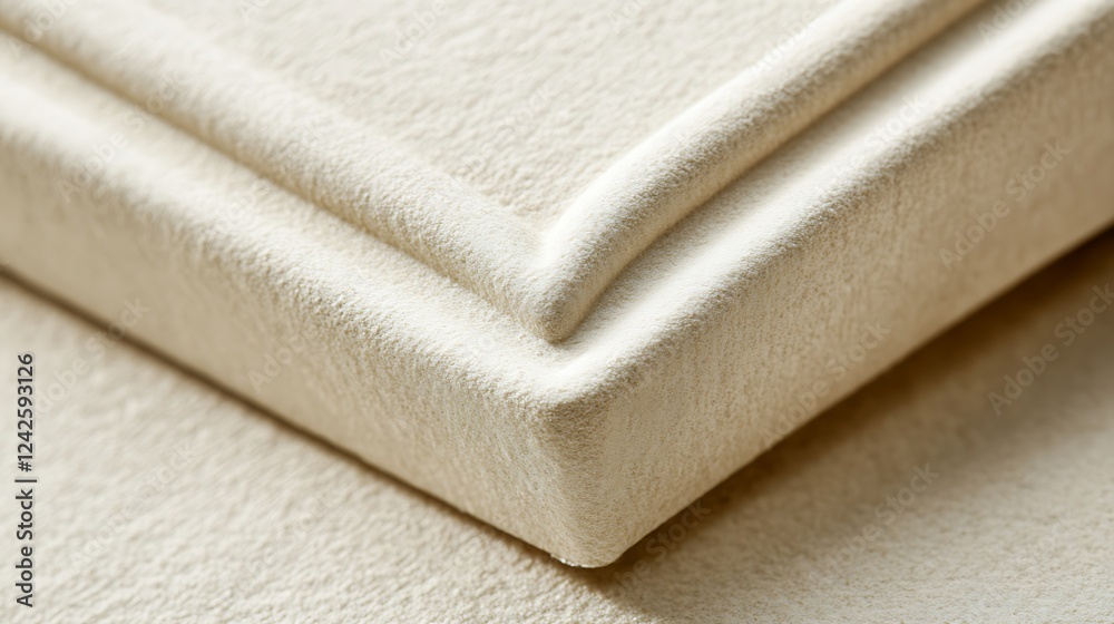 Cream textured surface detail Cream textured surface detail