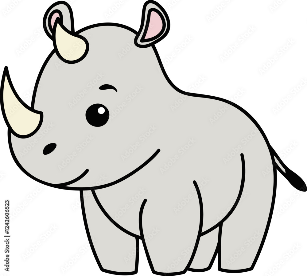 Fototapeta premium 코뿔소