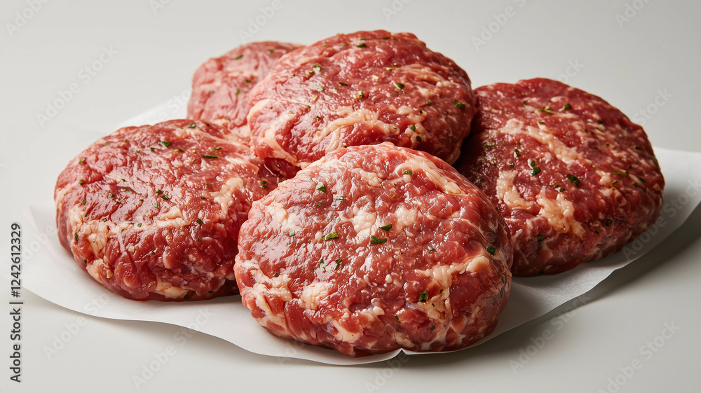 Raw Meat Isolated on White Background
Raw Meat Isolated on White Background