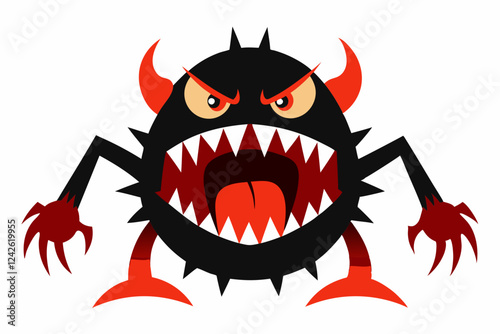 Monstrous Mayhem Illustrations – Spooky Creature Vector Set