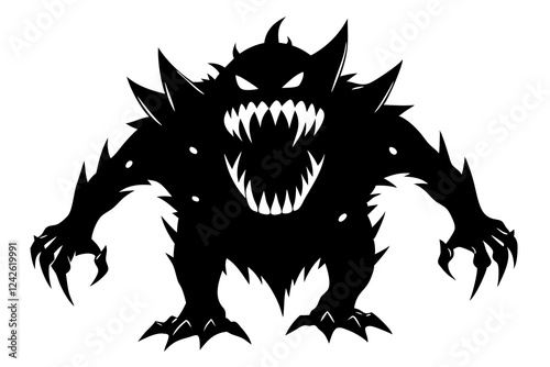 Monstrous Mayhem Illustrations – Spooky Creature Vector Set