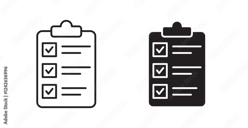 checklist icon checklist icon