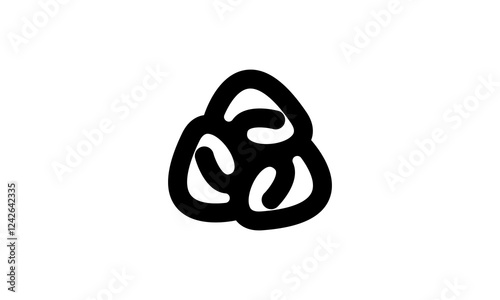 Logo designs created with abstract lines