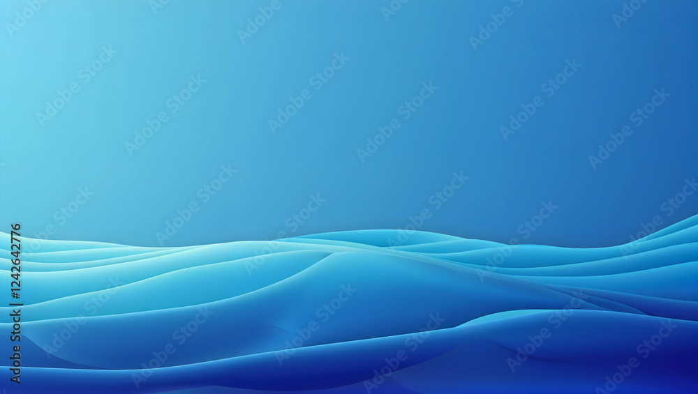 Obraz premium Blue wallpaper design for desktop display
