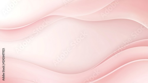 Pink wave abstract background (1)