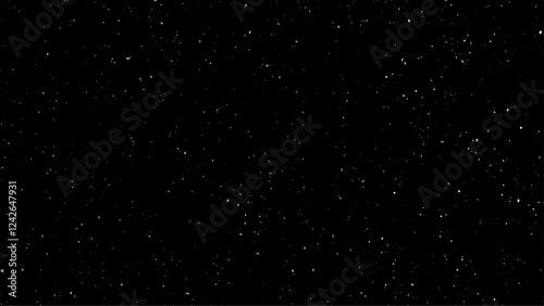 Vector heavy snowfall, snowflakes in different shapes and forms. Snow flakes, snow background. Falling Christmas. Stock royalty free vector illustration.