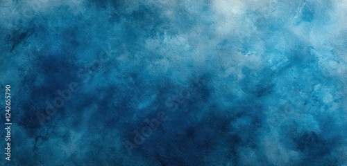 Professional aesthetics are achieved with high-quality blue gradients underlaid by soft grain textures.