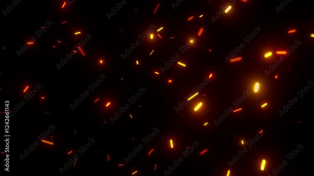danger fire sparks video transitions backgrounds