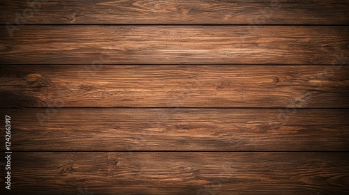 Wallpaper Mural A close-up view of rustic wooden planks, showcasing rich textures and warm tones, ideal for backgrounds or design elements. Torontodigital.ca