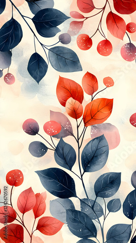 Autumn Leaves: Watercolor Botanical Art