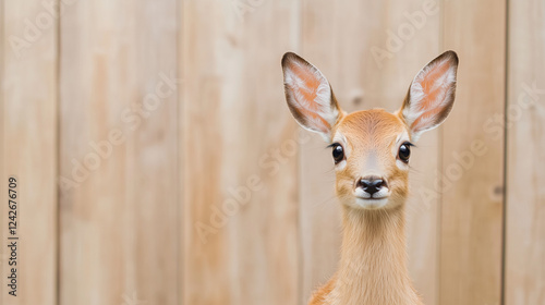 Curious Fawn: A young fawn ...